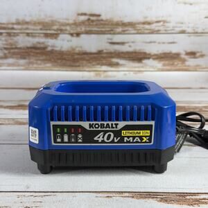 Kobalt 40 Volt MAX Lithium-Ion Battery Charger 40V KRC 40-06
